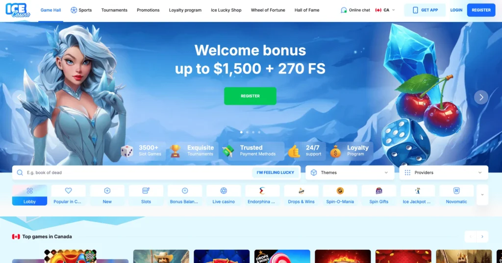 Ice Casino Review Canada 2026 Interface & Ease of Use