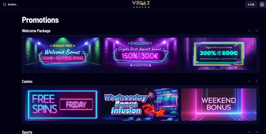 VrgazCasino promo.Forgamblers.io