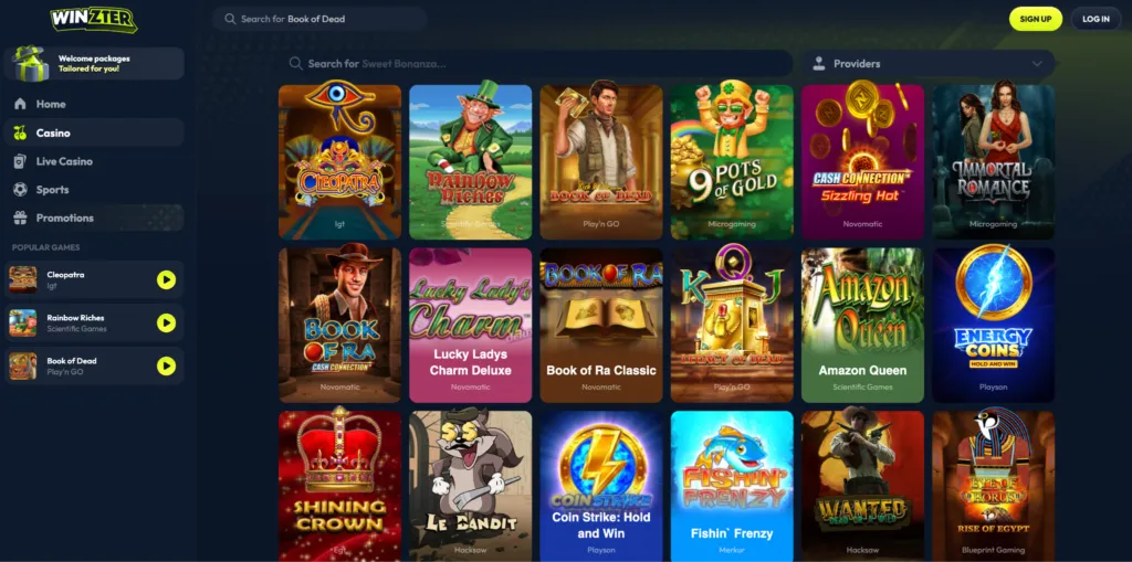 Game Lobby winzter